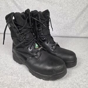 5.11 Boots Mens Size 12 Black ATAC 2.0 Shield Tactical Side Zip Waterproof Work